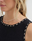 Romy Top, Black & Tan