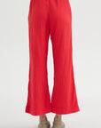 Drawstring Pant, Red