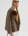 Luna Jacket, Taupe
