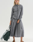 Matilde Skirt, Micro Check