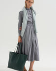 Matilde Skirt, Micro Check