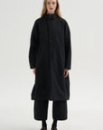Millie Coat, Black Stripe
