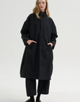 Millie Coat, Black Stripe