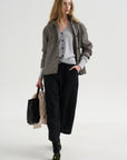 Sandra Pants, Black Stripe