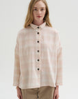 Tina Shirt, Pink Check
