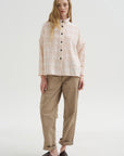 Tina Shirt, Pink Check