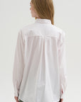 Loose Tyrol Shirt, Pink Stripe