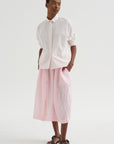 Carla Skirt, Pink Check
