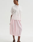 Carla Skirt, Pink Check