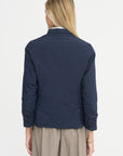 Giulia Jacket, Navy Check