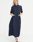 Sally Dress, Navy