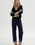 Stripe Shirt, Fawn & Black