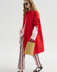 Peche Coat - H Card, Flame