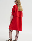 Peche Coat - H Card, Flame