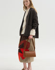 Flora Patchwork Skirt, Mixed Colors
