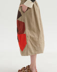 Flora Patchwork Skirt, Mixed Colors