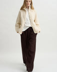 Camille Cardigan, Ecru