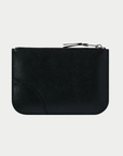 COMME DES GARÇONS WALLET - Silver Eyelet Line, Black