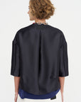 Nataly - Balloon Jacket, Navy