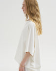 Nikita - Hexagon Top, White