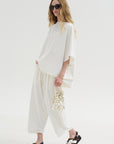 Nikita - Hexagon Top, White