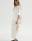 Nikita - Hexagon Top, White