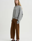 Olympia Sweatshirt, Light Grey