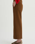 Galaxy Semi-Wide Trousers, Caramel