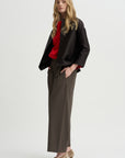 Lucy Baggy Trousers, Mink