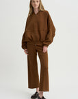 Ollie Zip Up Blouson, Caramel