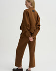 Ollie Zip Up Blouson, Caramel
