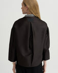 Nataly Balloon Jacket, Black