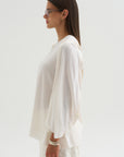 Drape Top, Off White