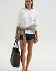 Drawstring Short, Midnight