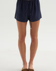 Drawstring Short, Midnight