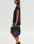 Notched Collar Shirt, Midnight