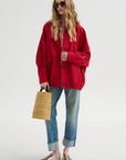 Batwing Jacket, Red