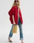 Batwing Jacket, Red
