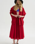Technical Skirt, Red