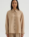 Oversized Shirt, Beige