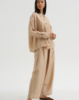 Oversized Shirt, Beige