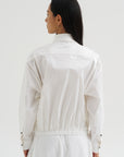 Bomber Shirt, White