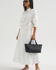 Bomber Shirt, White