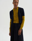 Bella Superfine Cashmere Cardigan, Navy