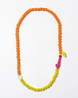 Seaglass + Raffia, Orange & Yellow