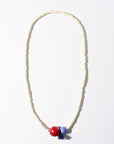 Bone + Coral, White