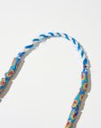 African Krobo, Blue Multi