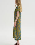 Printed Dress, Blue