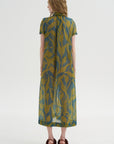 Printed Dress, Blue