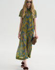 Printed Dress, Blue